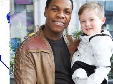 VIDEO: John Boyega Brings 'Star Wars' to London Hospital, Gwyneth Paltrow's Goop-tastic Lunch and More in 'Pop News'