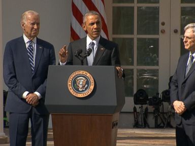 VIDEO: President Obama announced the chief judge of the D.C. Circuit Court of Appeals as his nominee to fill the vacancy on the Supreme Court.