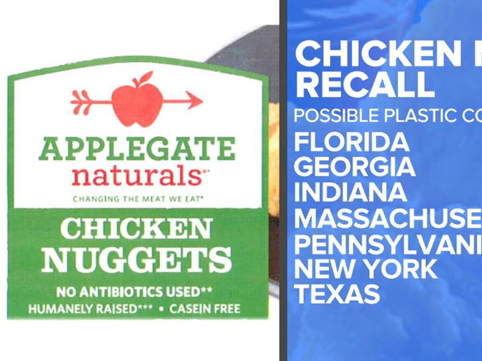 Chicken Nuggets Recalled Over Possible Contamination With Plastic - ABC News