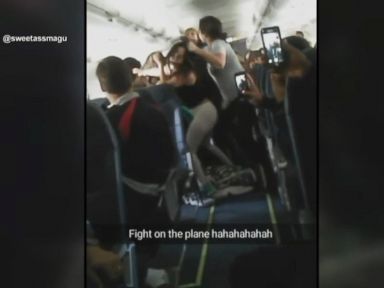 VIDEO: Women Caught in Mid-Air Brawl Suing Spirit Airlines