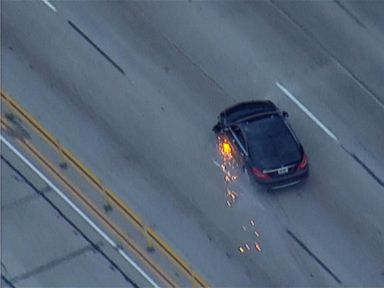 VIDEO: Massive Car Chase Forces Police to Shut Down LA Freeway