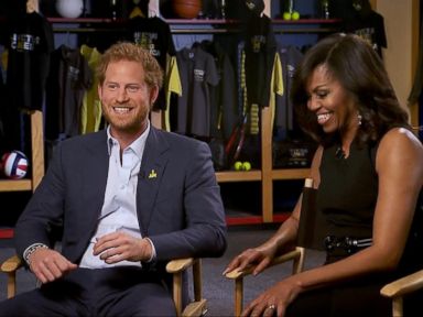 VIDEO: Part 2: Michelle Obama and Prince Harry at Invictus Games