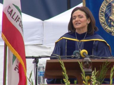 VIDEO: Facebook Executive Sheryl Sandberg Speaks About Husband's Death