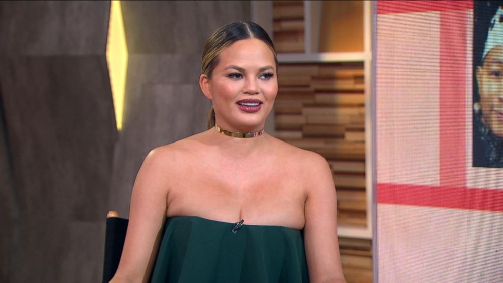 Chrissy Teigen Talks Mom Shaming Really Fun Life As New Mother Abc