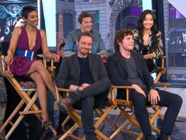 VIDEO: 'X-Men: Apocalypse' Fan Watch Party: Stars Visit 'GMA'