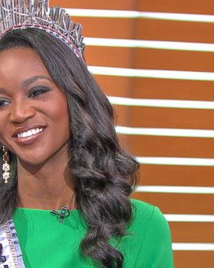 VIDEO: Exclusive: Miss USA 2016 Deshauna Barber Visits 'GMA'