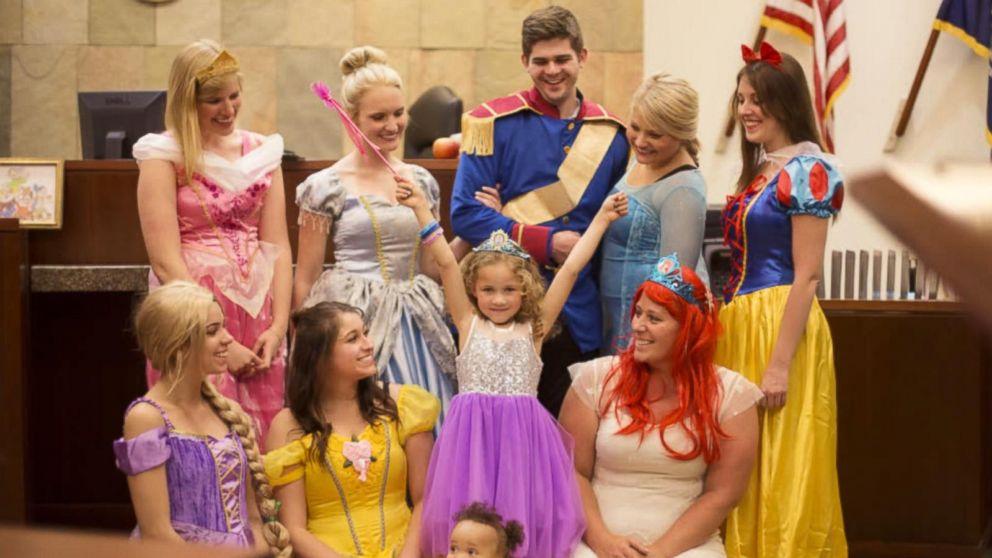Girl's Adoption Gets Magical Touch With Disney Princesses - ABC News