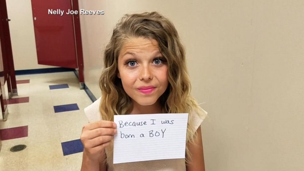 We Re Not A Threat Transgender Teen Shares Powerful Message On Bullying Abc News