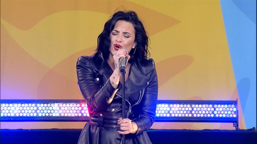 VIDEO: Demi Lovato Performs 'For You' in Central Park