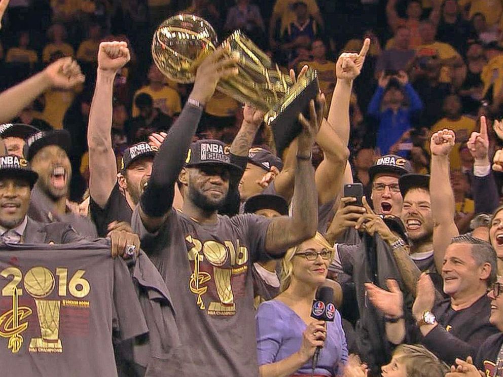 Cavaliers win hot sale nba finals