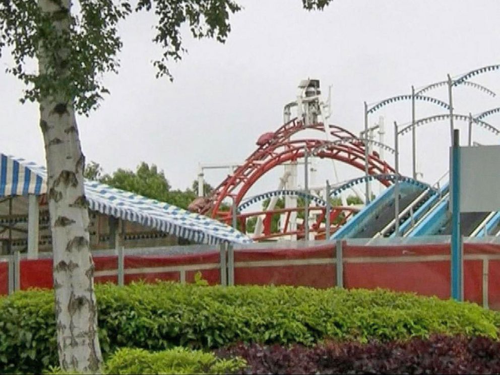 Roller Coaster Jumps Track Injures 10 People