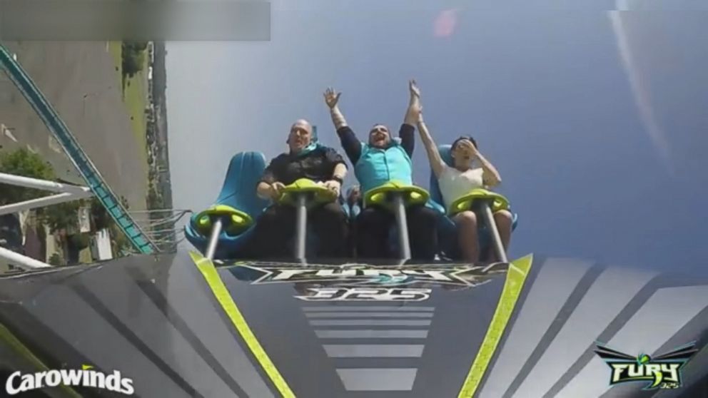 Video Thrill Seeking Couple Ties the Knot on North Carolina Roller