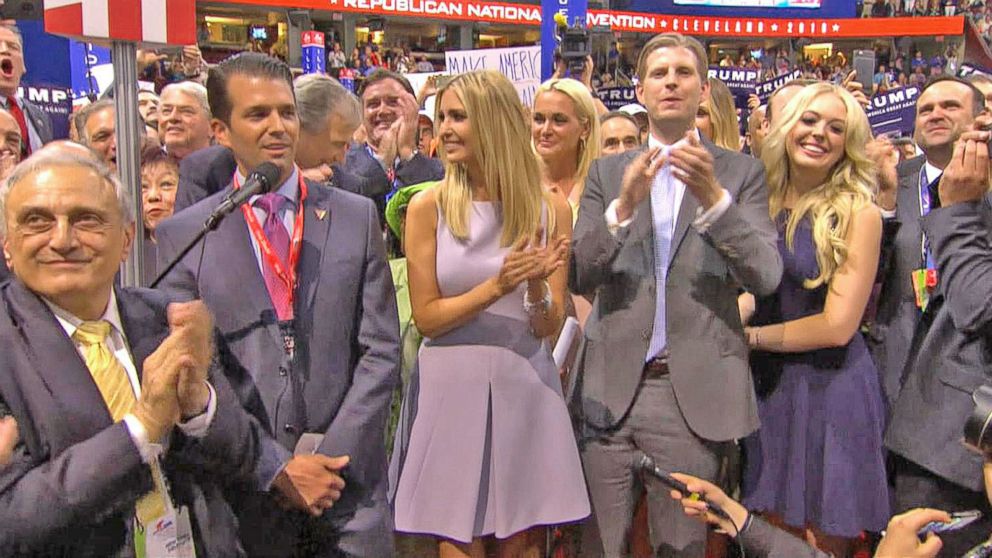 Video Donald Trump's Kids Headline the RNC - ABC News