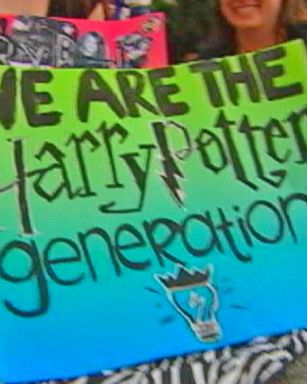 VIDEO: New Harry Potter Book Excites Fans of the Popular Kids Fiction Series