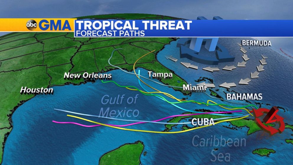 Video Tropical System Headed for South Florida ABC News