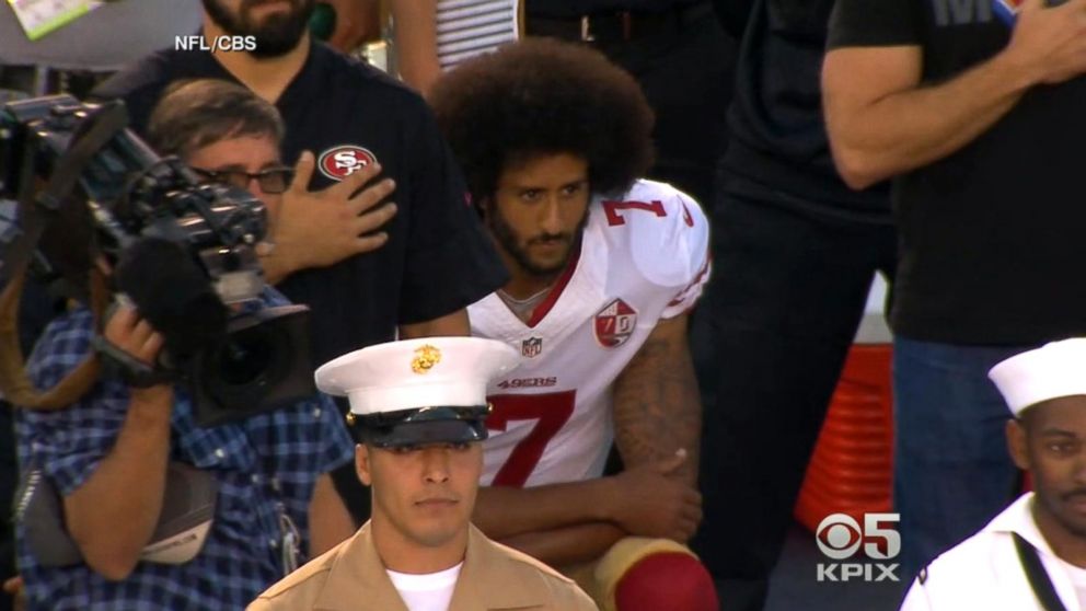 49ers quarterback Colin Kaepernick donates $50,000 to Standing Rock