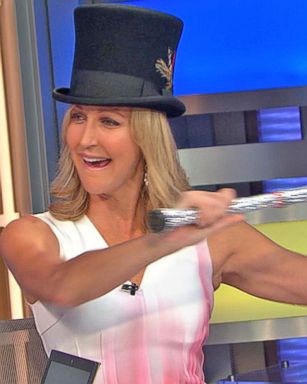 VIDEO: Lara Spencer Returns to 'GMA' After Her Hip Replacement