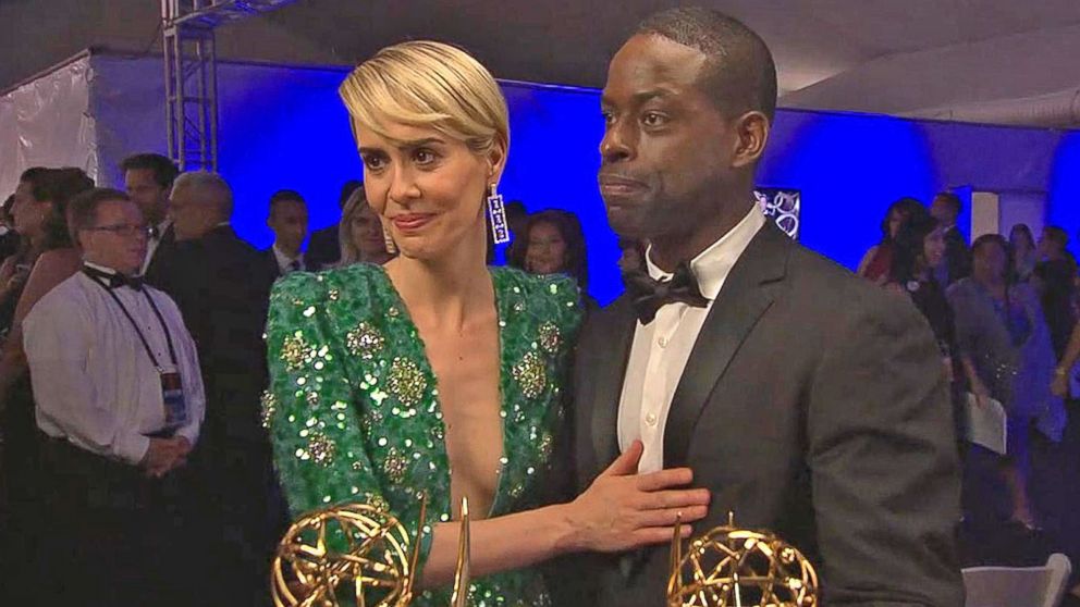 VIDEO: Backstage at the 2016 Emmy Awards