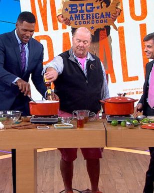 VIDEO: Mario Batali Cooks American Favorites on 'GMA'