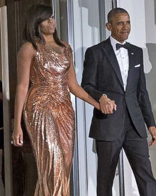 VIDEO: First Lady Michelle Obama's Fashion at Final State Dinner