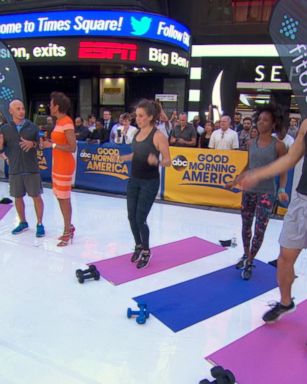 VIDEO: Workout Wednesday: Harley Pasternak Leads Live-Stream Workout on 'GMA'