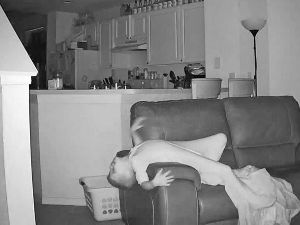 Home Surveillance Video Captures Boy's Overnight Fun, Jumping on Couch -  ABC News