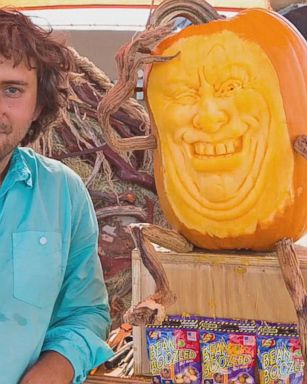 VIDEO: Pumpkin Carving Artists Create Halloween 'Enchanted Garden'