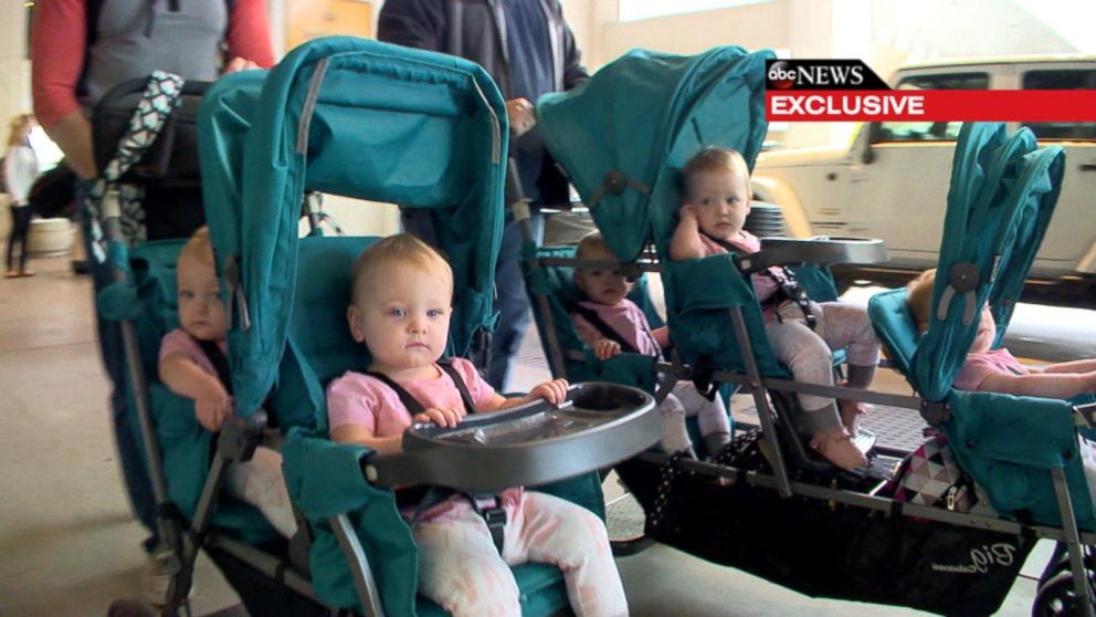 US couple who wanted 'one more kid' have all-girl quintuplets | news.com.au  — Australia's leading news site