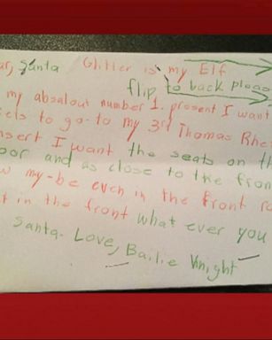 VIDEO: The Adorable Letters that Children Write to Santa