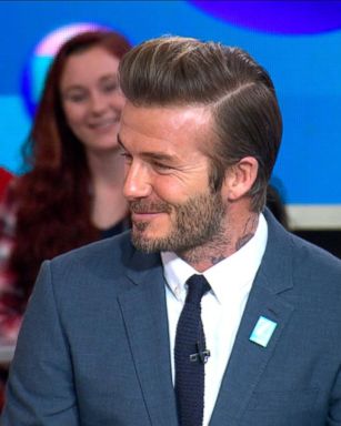 VIDEO: David Beckham Talks About His UNICEF Project Live on 'GMA'