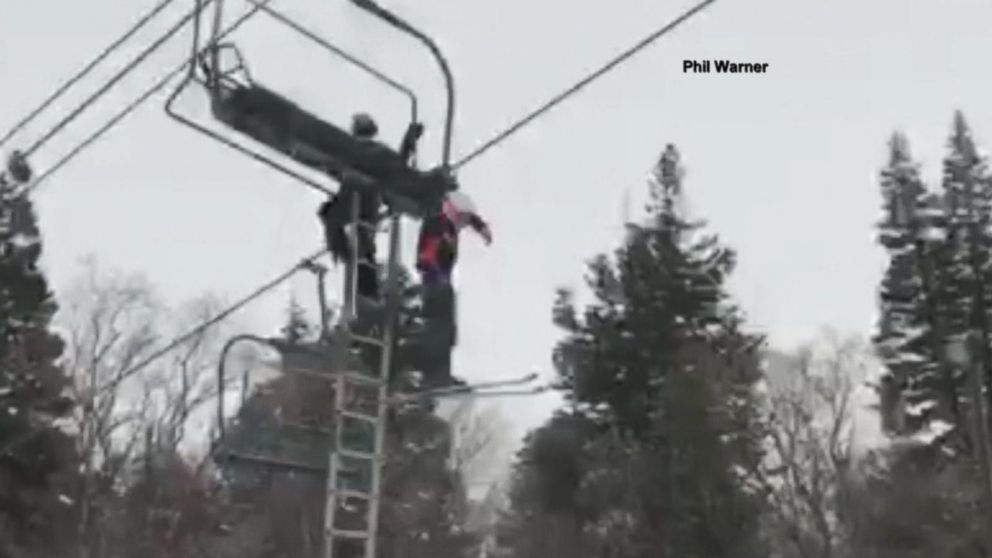 Good Samaritans Rescue Boy From Ski Lift | GMA