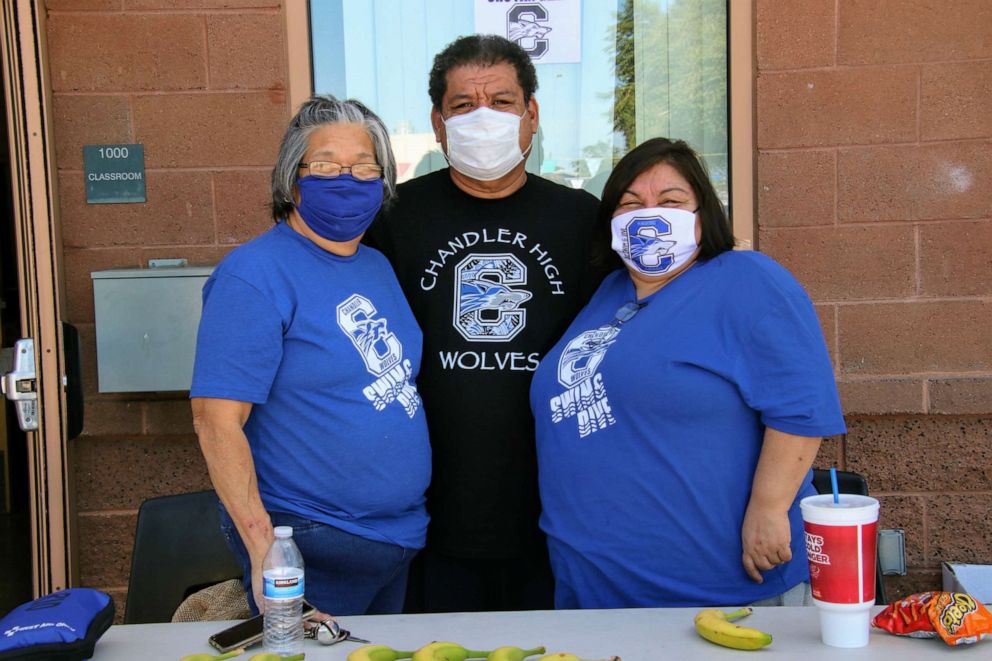 PHOTO: Parents to 17-year-old Brisa Vasquez, Tony and Lisa Vasquez were devoted to their child as well as their swim and dive "family" at Chandler High School, in Chandler, Arizona, where Brisa is a senior.