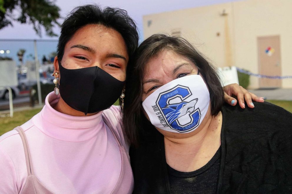 PHOTO: Parents to 17-year-old Brisa Vasquez, Tony and Lisa Vasquez were devoted to their child as well as their swim and dive "family" at Chandler High School, in Chandler, Arizona, where Brisa is a senior.