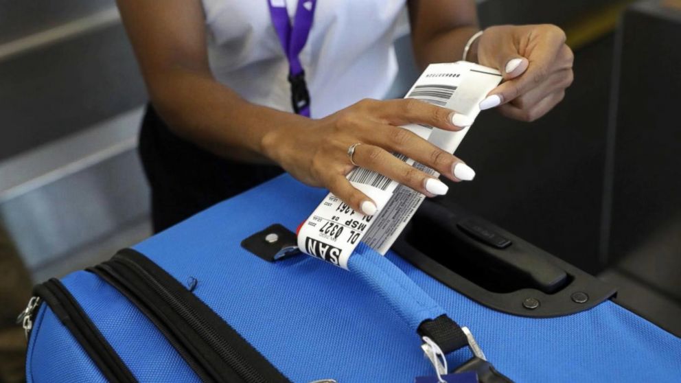 british airways luggage tag warning