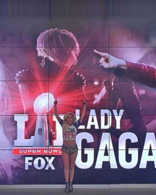 VIDEO: Lady Gaga Shares Photo of Super Bowl Halftime Show Rehearsal