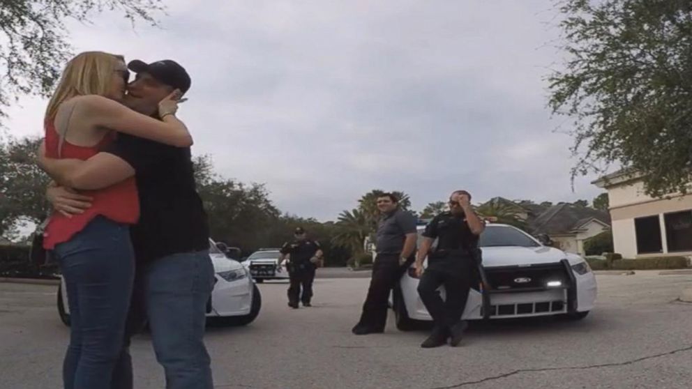 VIDEO: Florida Cops Help Man Propose to Scared Girlfriend After Fake Traffic Stop