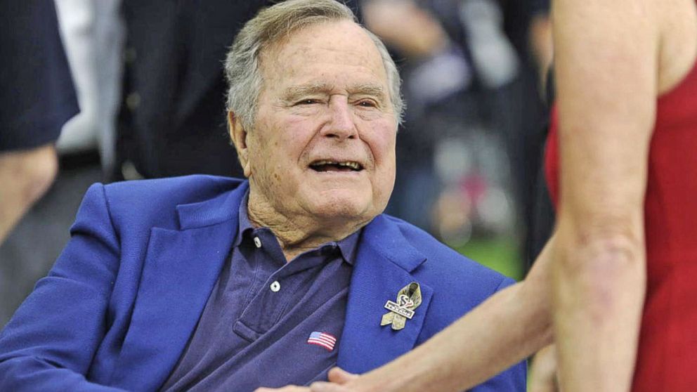 Former President George Hw Bush Hospitalized Video Abc News