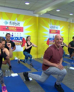 VIDEO: Celebrity Trainer Harley Pasternak Leads 'GMA''s Workout Wednesday