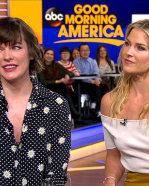 VIDEO: Milla Jovovich and Ali Larter Talk 'Resident Evil' Live on 'GMA'