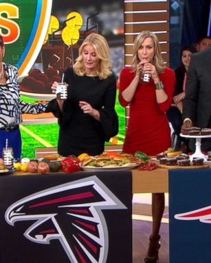 VIDEO: Sandra Lee Shares Delicious Game Day Eats Live on 'GMA'