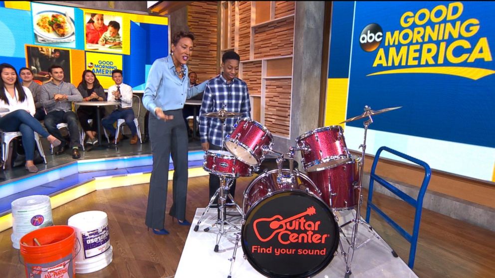 Viral Drummer Boy Performs Live on GMA