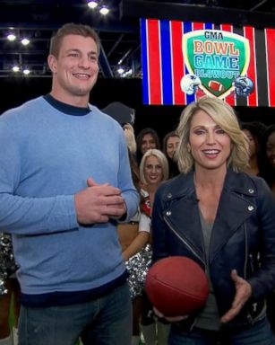 VIDEO: Rob Gronkowski Appears Live on 'GMA' Ahead of the Big Game