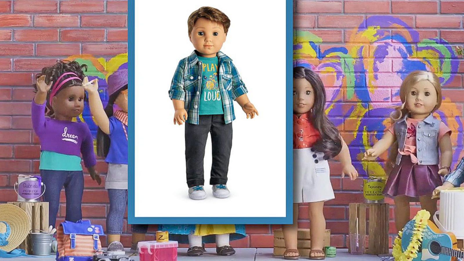 American Girl Announces The Release Of Its First Male Doll Good Morning America