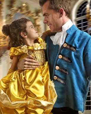 VIDEO: Daughter gets princess treatment with 'Beauty and the Beast' photo shoot