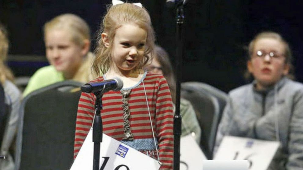 VIDEO: 5-year-old girl headed to national spelling bee