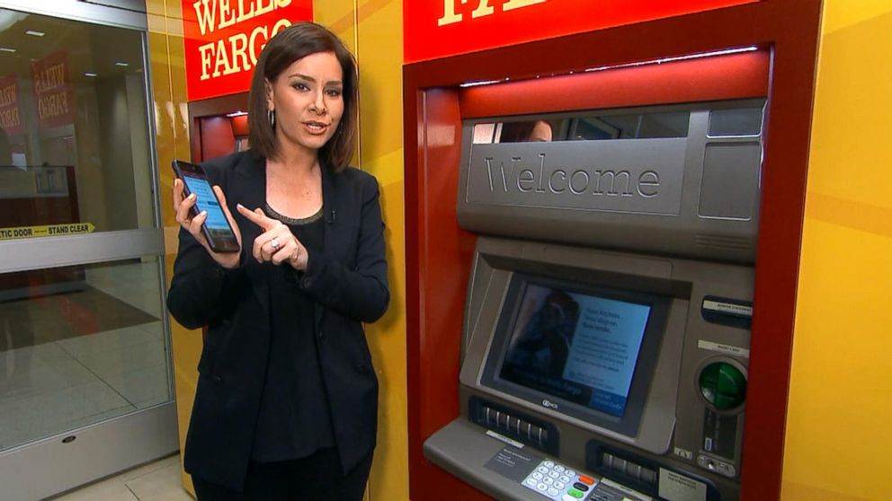 Wells Fargo bank debuts new cardless ATM machines Video ...