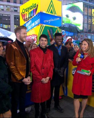 VIDEO: Pentatonix celebrates National Crayon Day live on 'GMA'