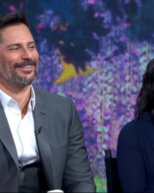 VIDEO: Demi Lovato, Joe Manganiello dish on 'Smurfs'