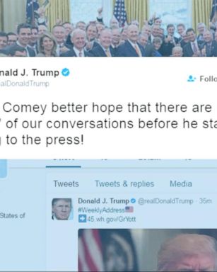 VIDEO: Trump tweet suggests that conversations with Comey may have been recorded