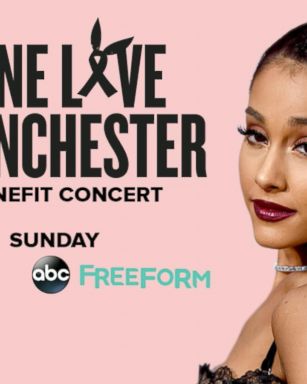 VIDEO: Ariana Grande returns to England for One Love Manchester benefit concert 